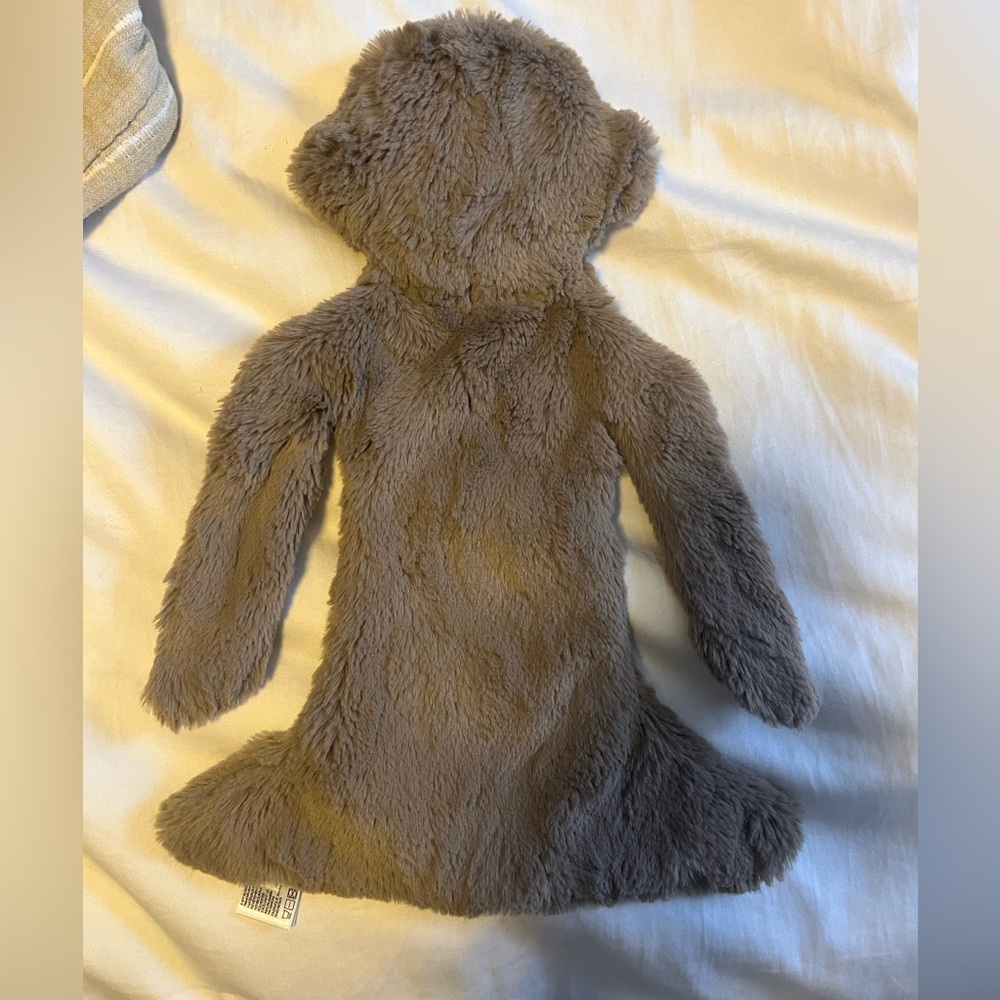 Slumber Kins Brown Bigfoot Snuggler Plush - Picture 5 of 6